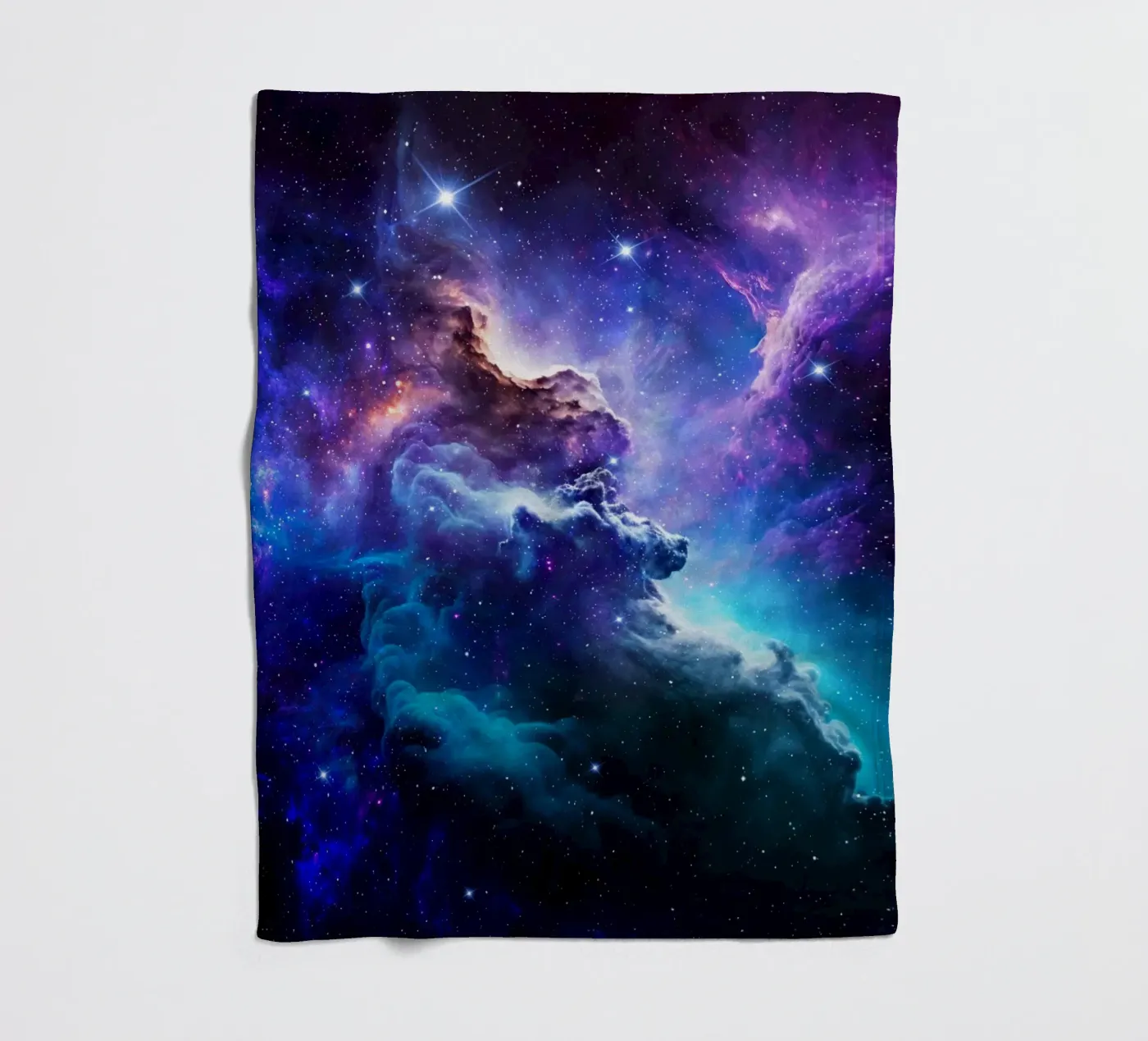 Nebulith Fleecedecke von Stellar Dream Art