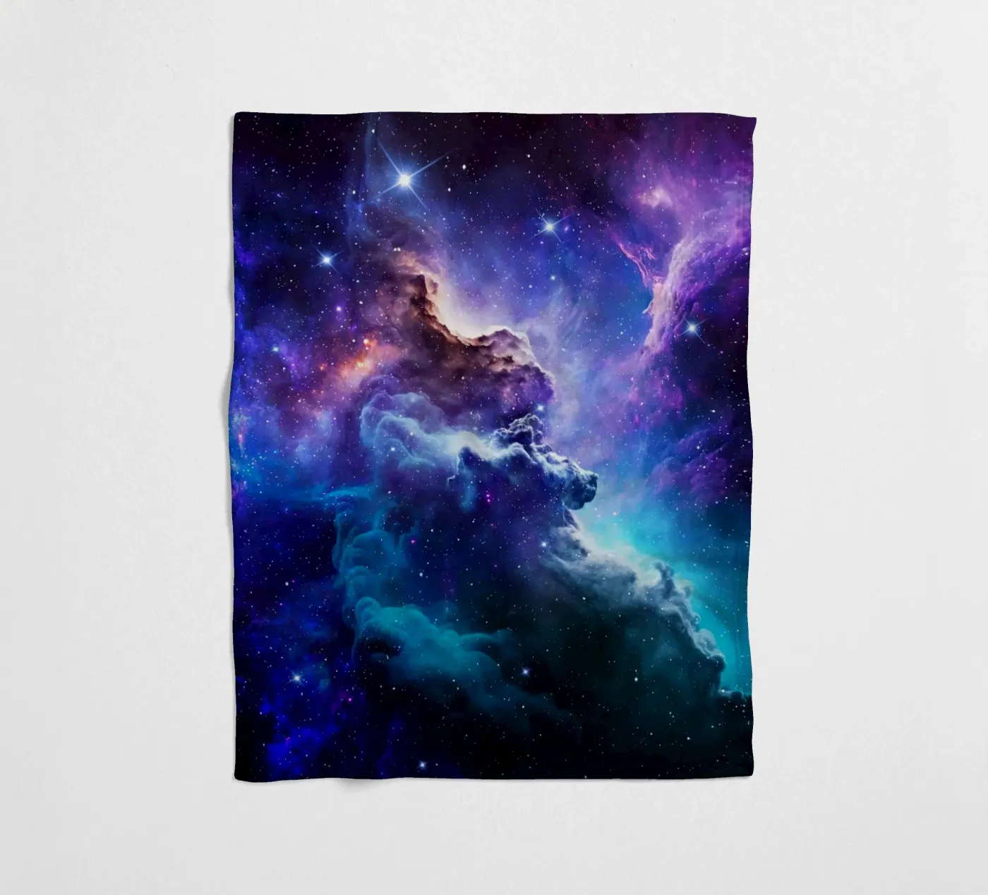 Nebulith Fleecedecke von Stellar Dream Art
