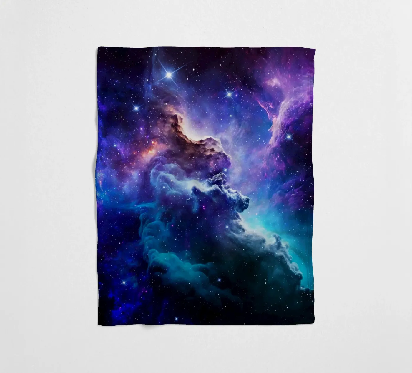 Nebulith Fleecedecke von Stellar Dream Art