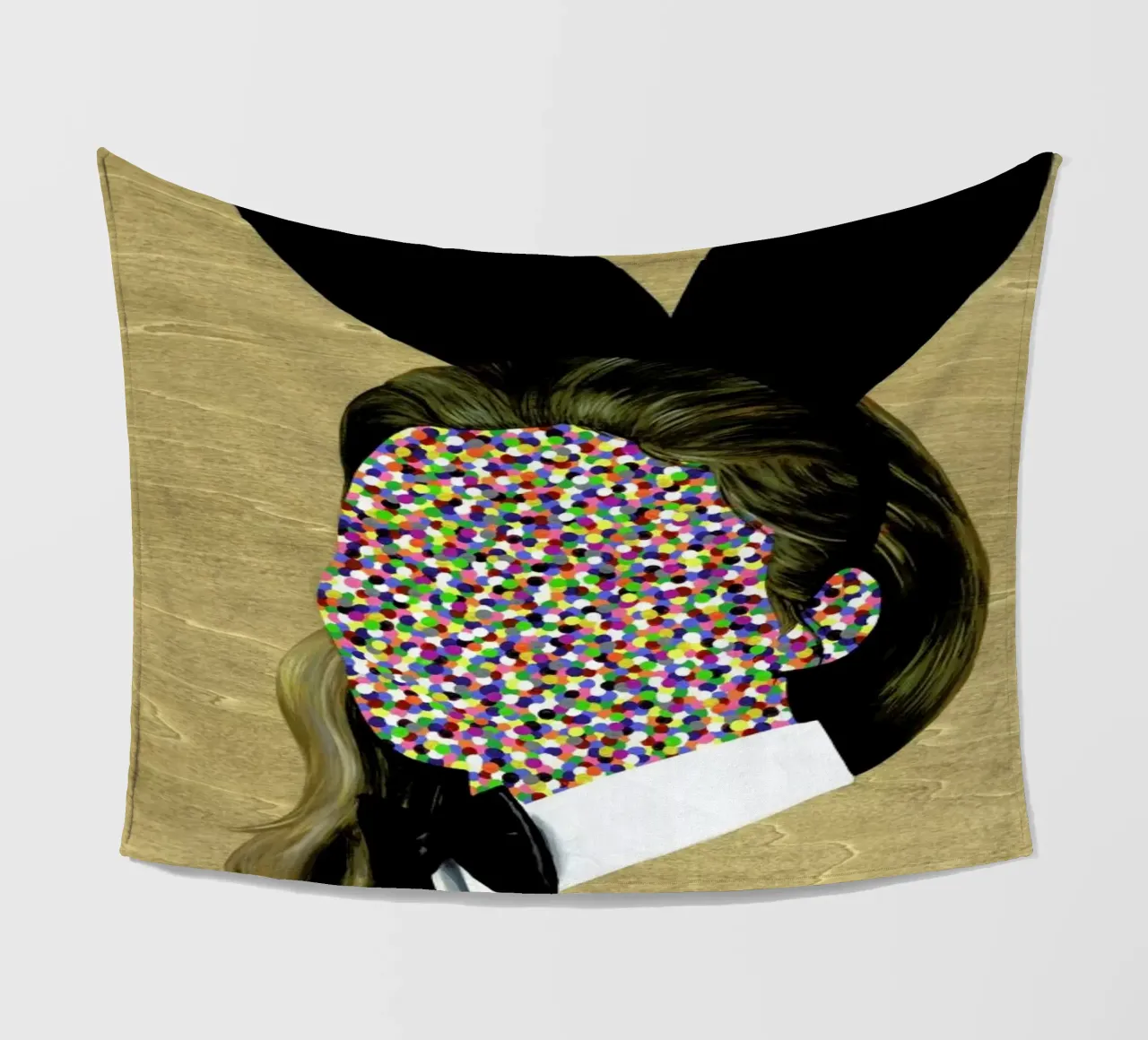 Playboy Fleecedecke von Famous When Dead