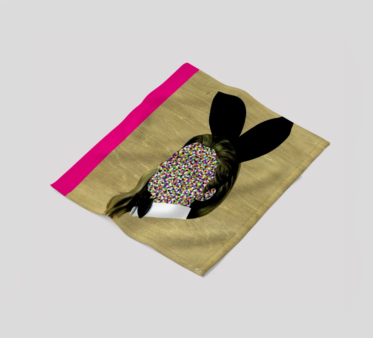 Playboy Fleecedecke von Famous When Dead