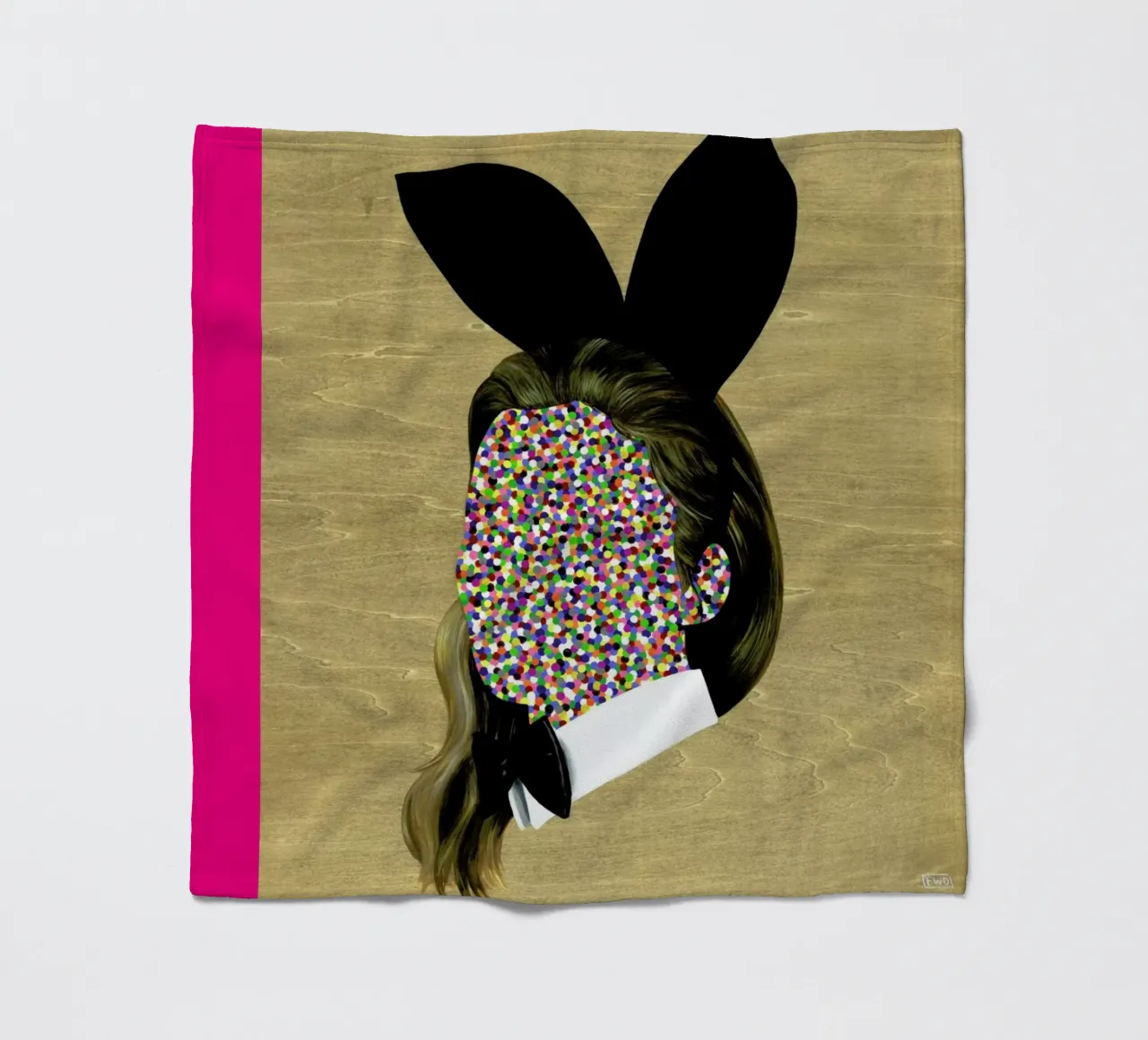 Playboy fleece blanket by Famous When Dead