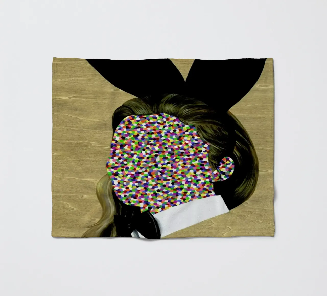 Playboy Fleecedecke von Famous When Dead