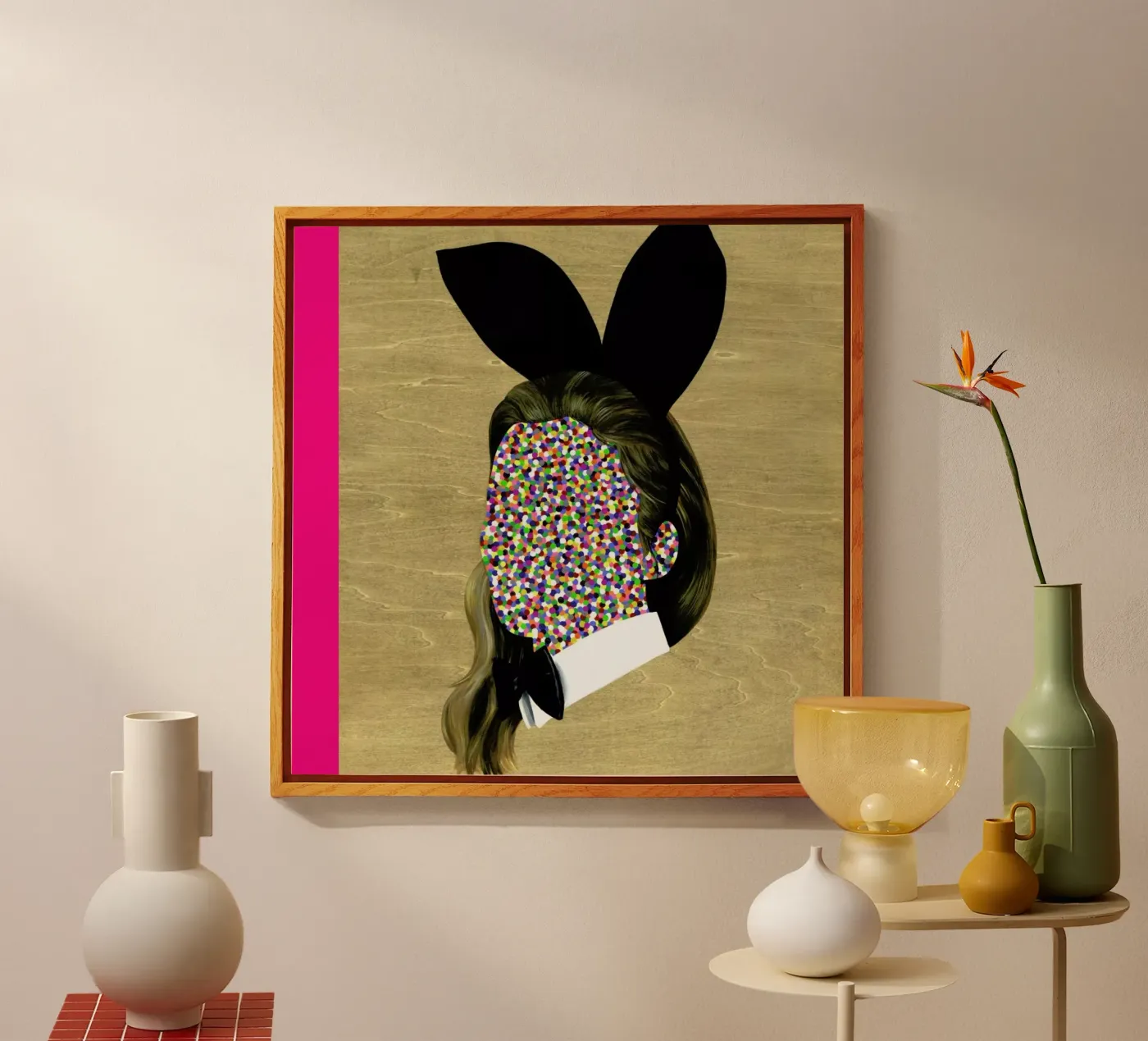 Playboy plexiglass da Famous When Dead