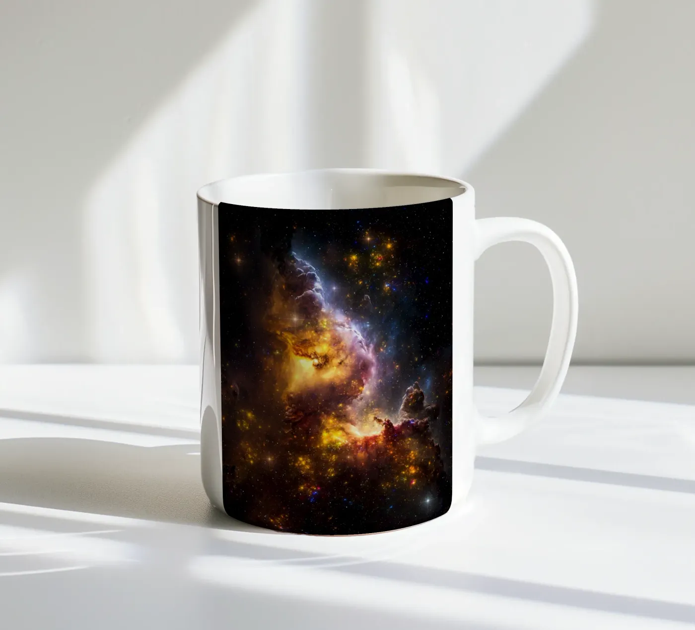 Astroflare ceramic mug by Stellar Dream Art