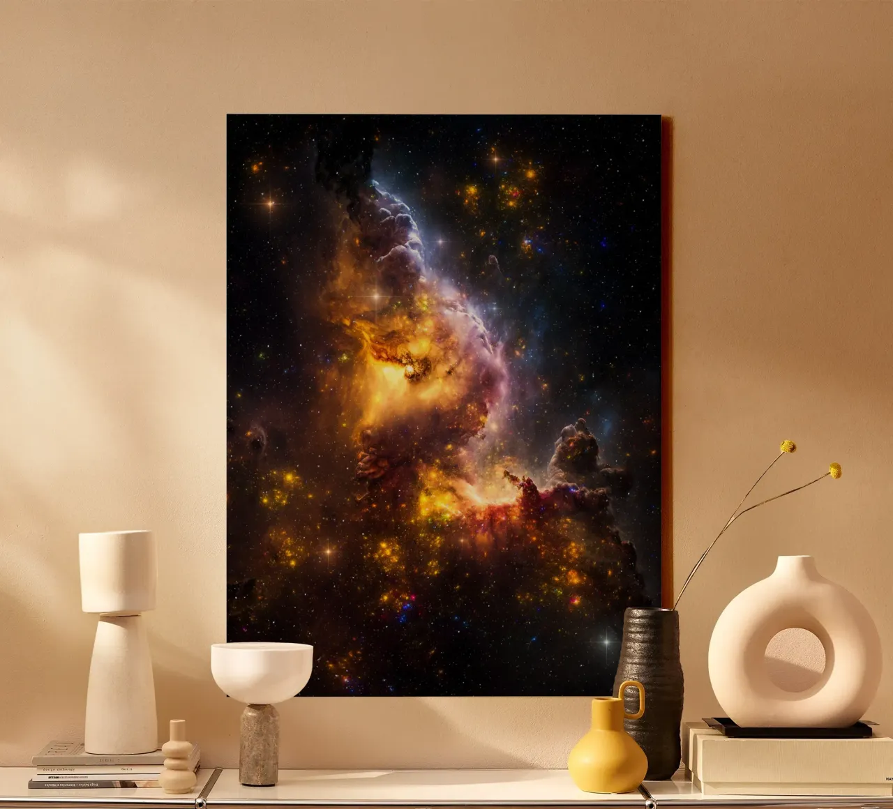Astroflare tela con Cornice a cassetta da Stellar Dream Art