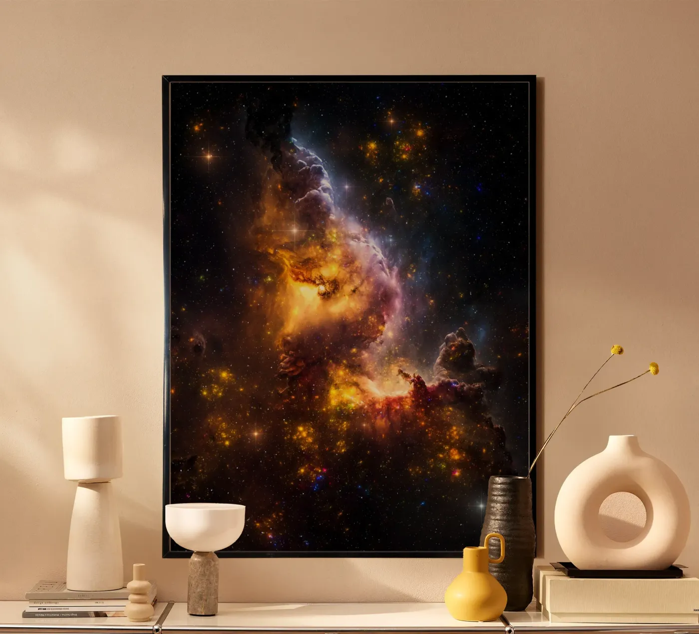 Astroflare poster van Stellar Dream Art