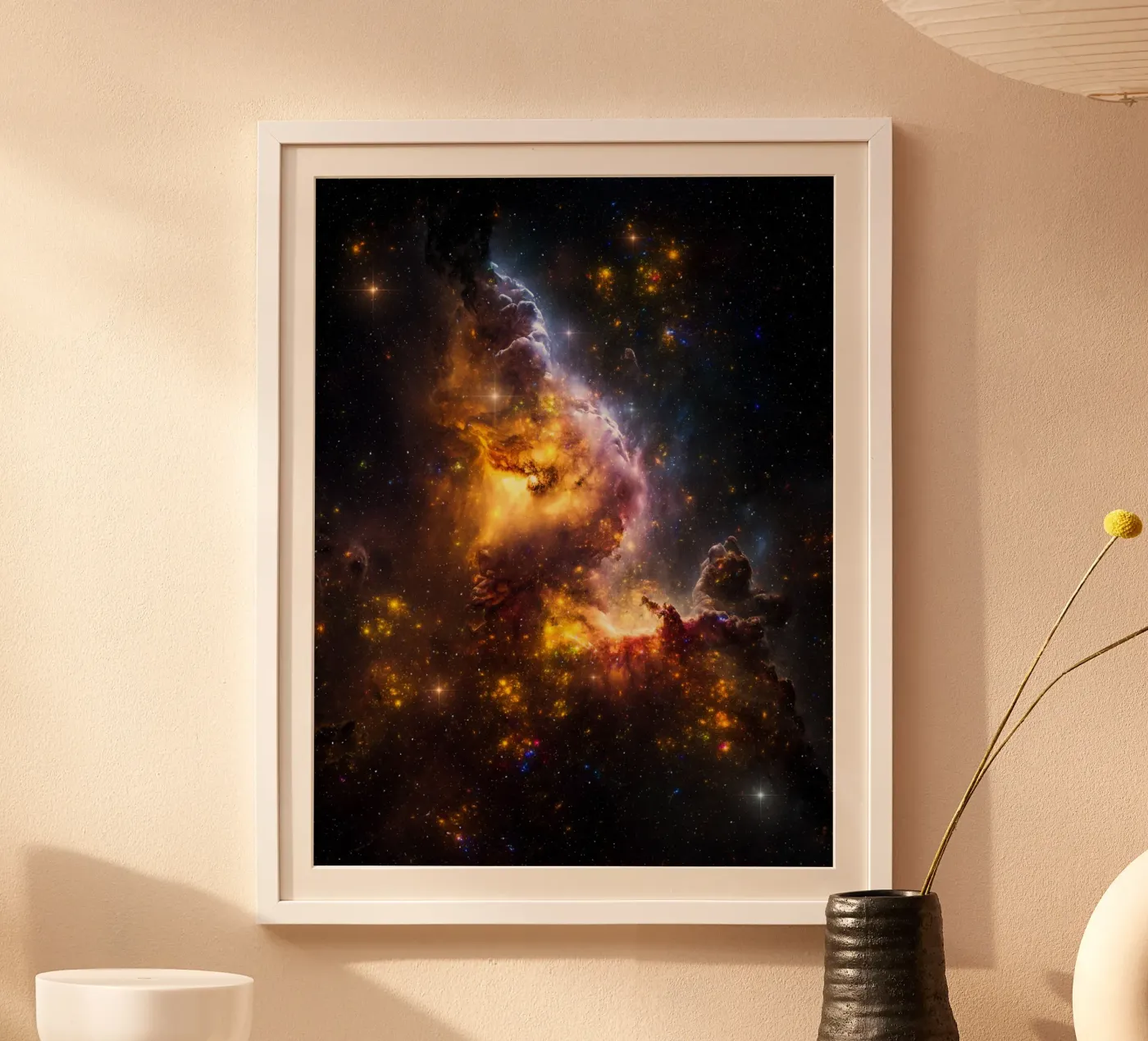 Astroflare poster van Stellar Dream Art