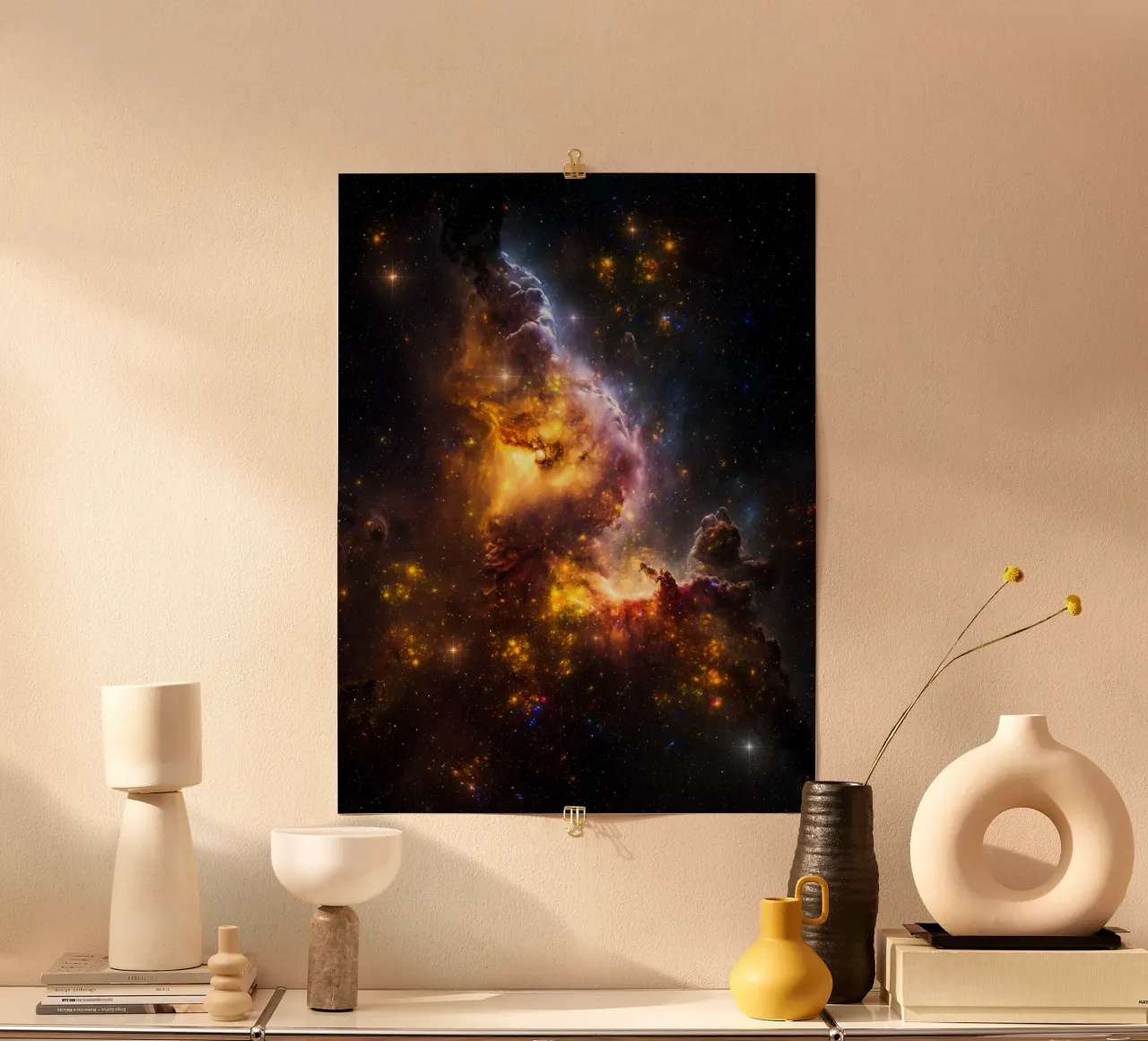 Astroflare poster da Stellar Dream Art