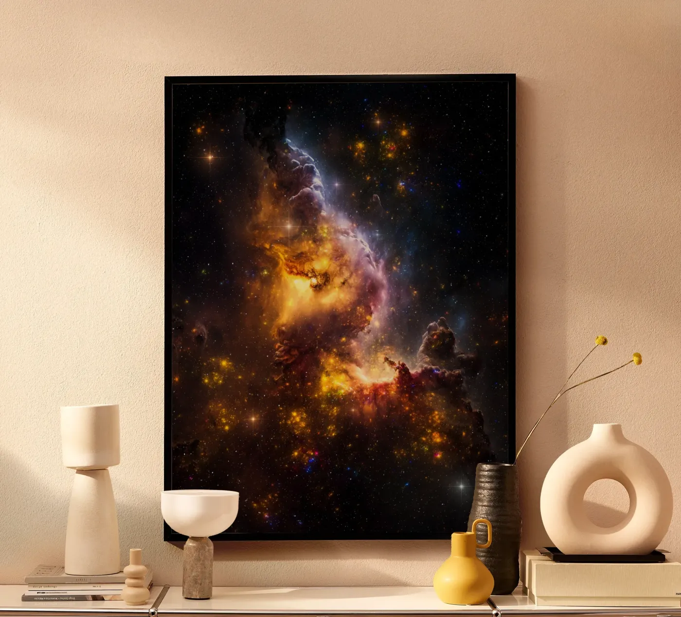 Astroflare poster van Stellar Dream Art
