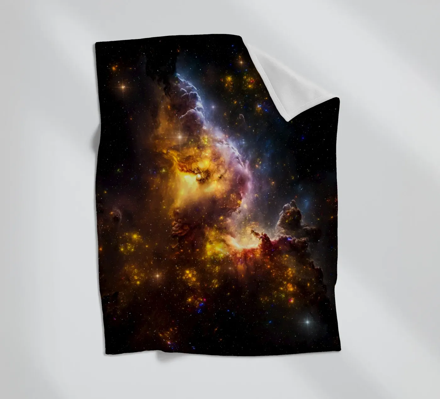 Astroflare Fleecedecke von Stellar Dream Art