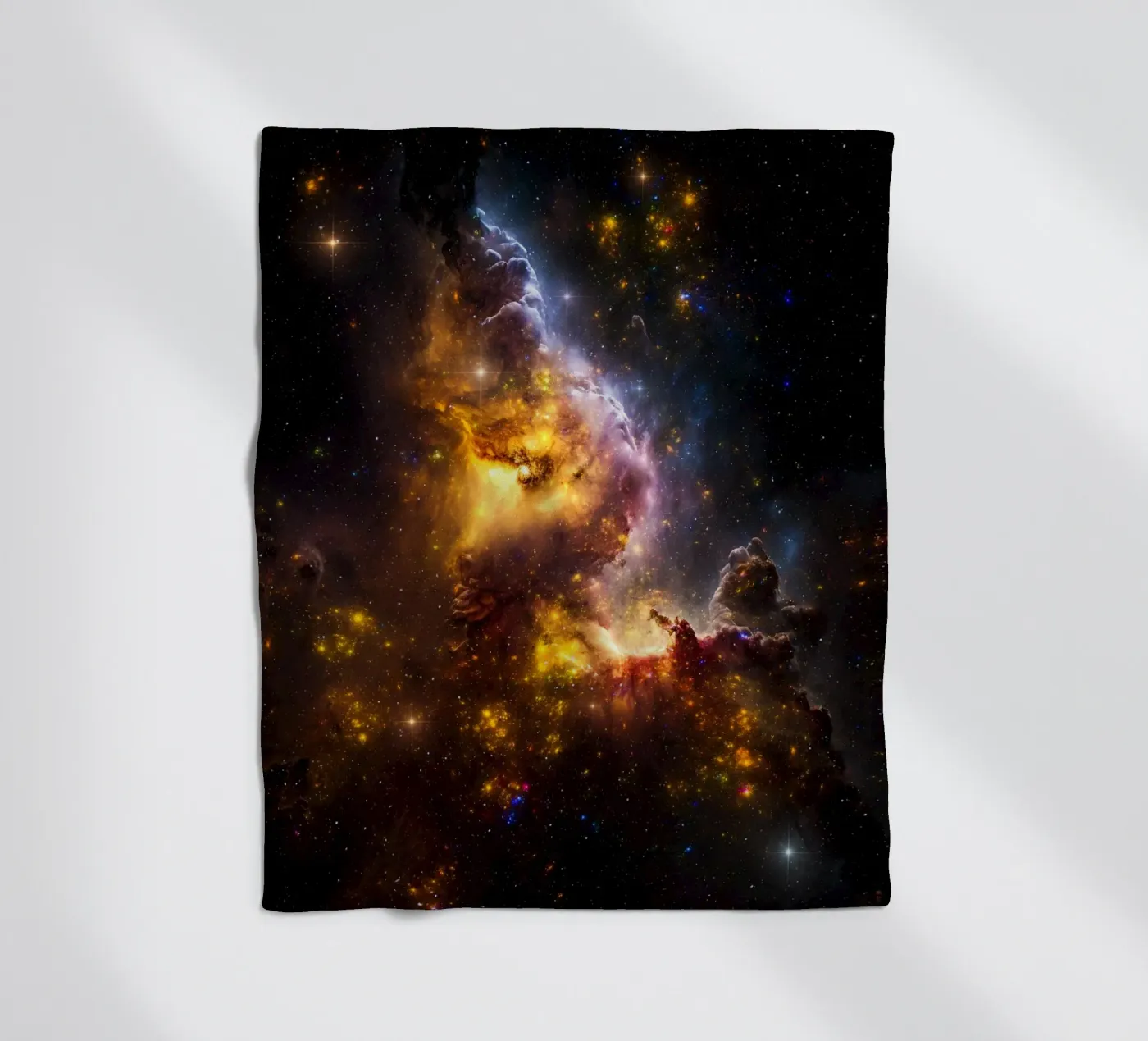 Astroflare Fleecedecke von Stellar Dream Art
