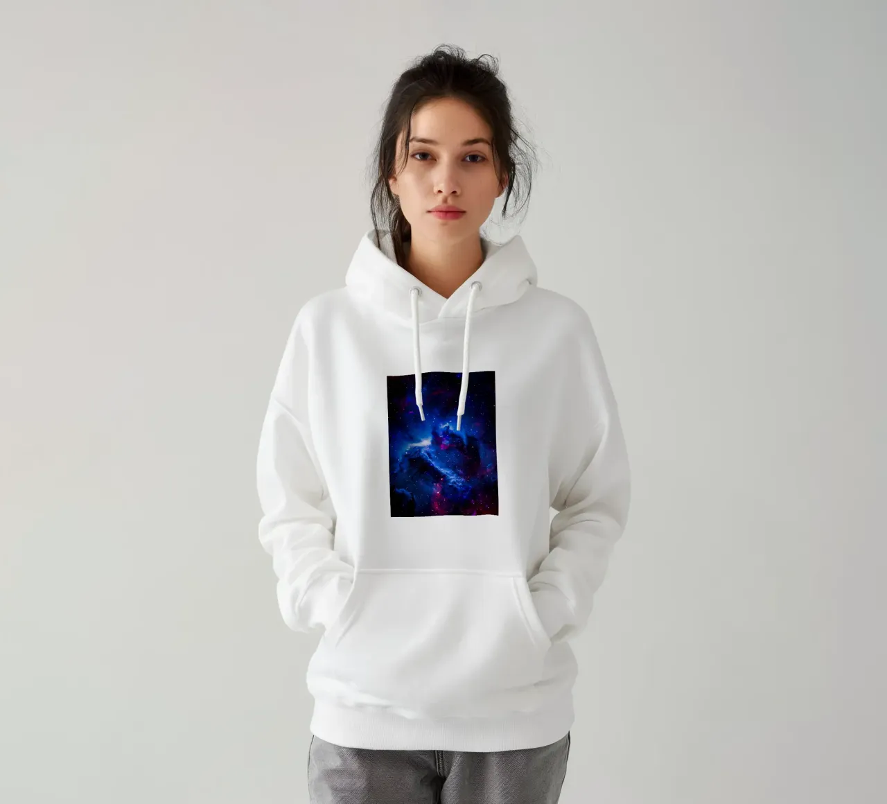 Nebulora felpa con cappuccio da Stellar Dream Art