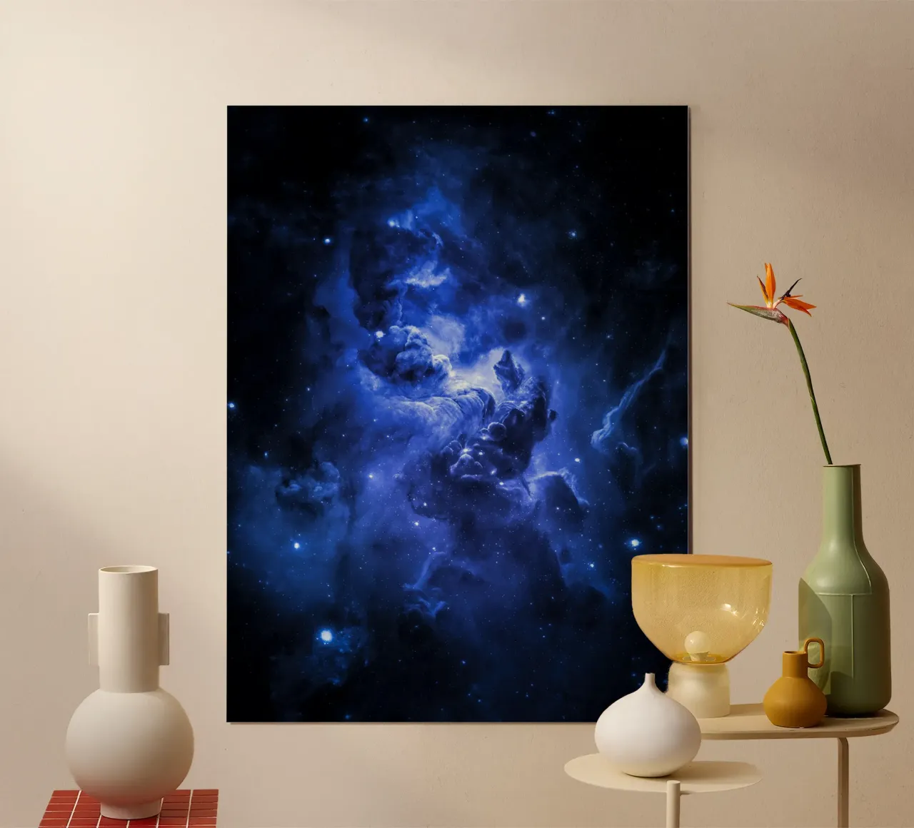 Stellarwave poster with aluminum frame by Stellar Dream Art