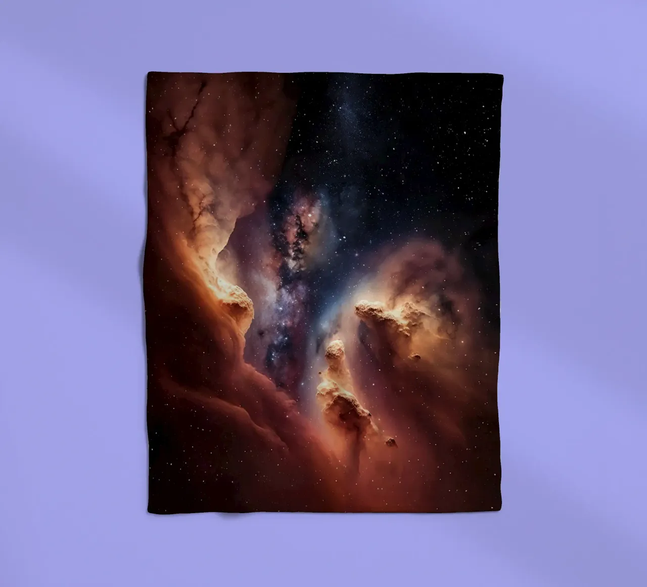 Aetheris Fleecedecke von Stellar Dream Art