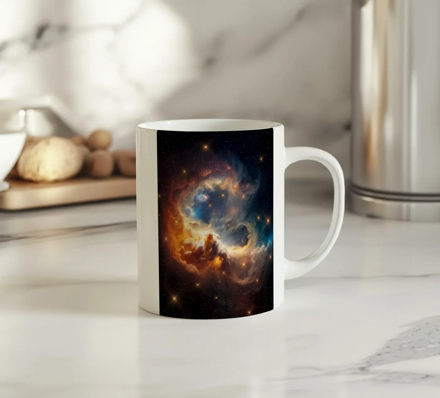 Lightfall ceramic mug by Stellar Dream Art