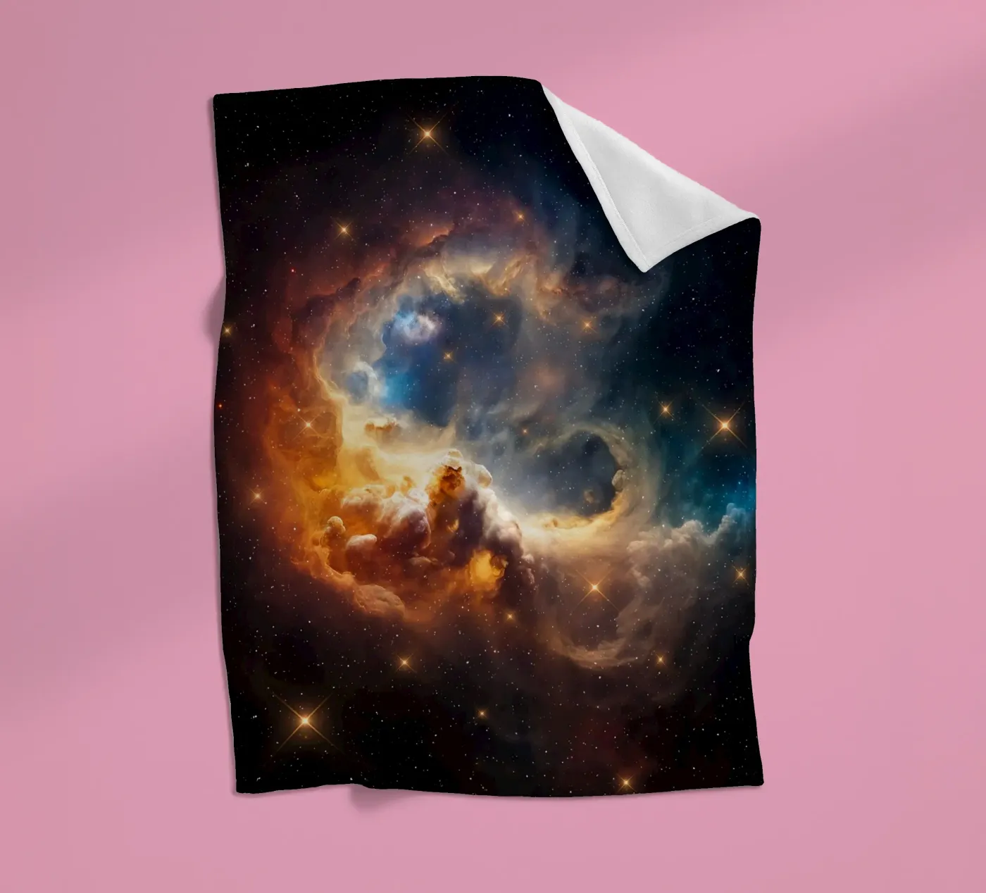 Lightfall fleece blanket by Stellar Dream Art