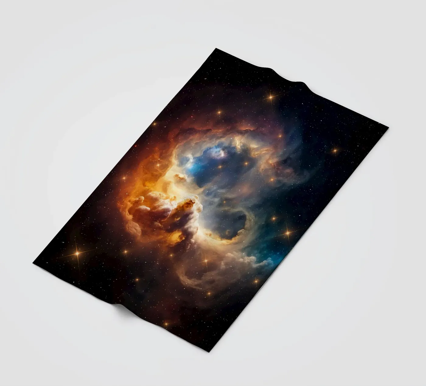 Lightfall fleece blanket by Stellar Dream Art