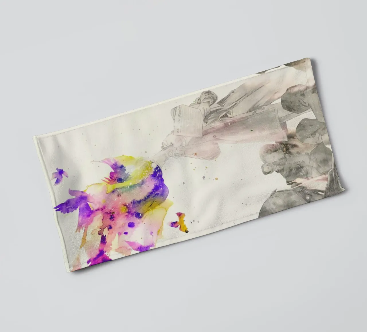 Manifesto towel by Matheus Lopes Castro