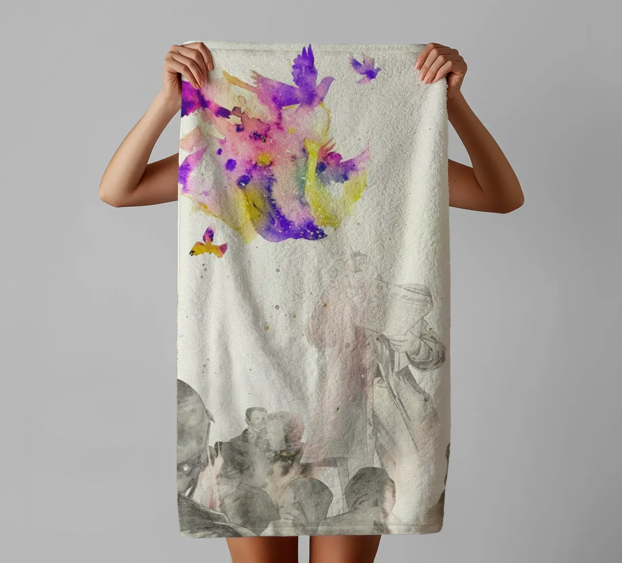 Manifesto towel by Matheus Lopes Castro