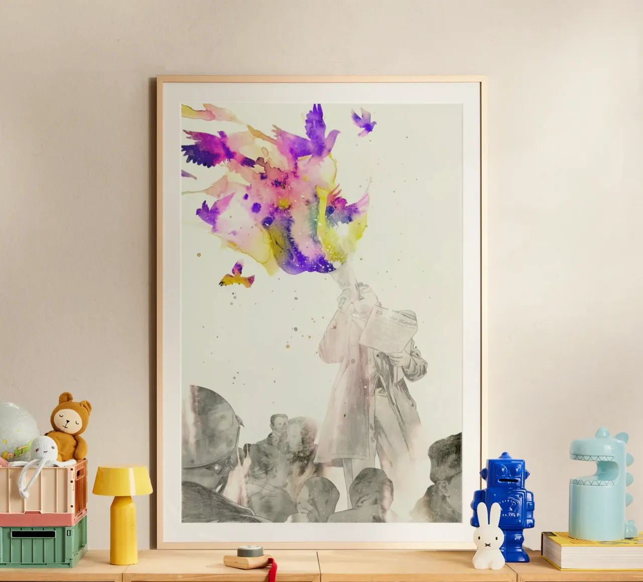 Manifesto poster con telaio in alluminio da Matheus Lopes Castro