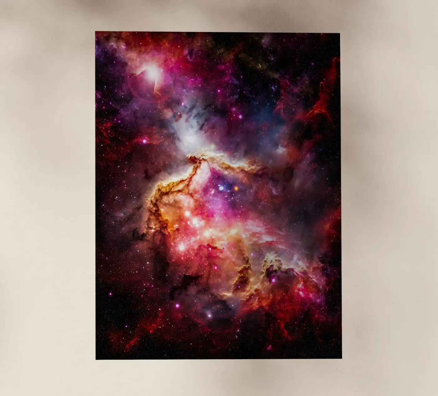 Celestial Flow backlit film by Stellar Dream Art