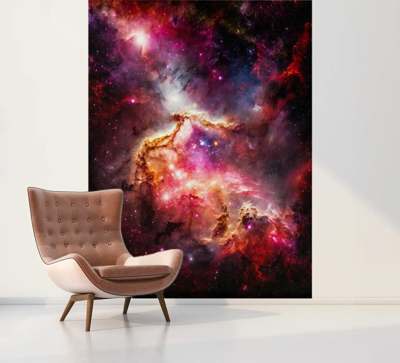 Celestial Flow fotobehang van Stellar Dream Art