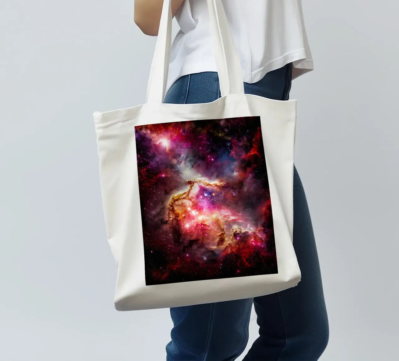 Celestial Flow tote bag by Stellar Dream Art