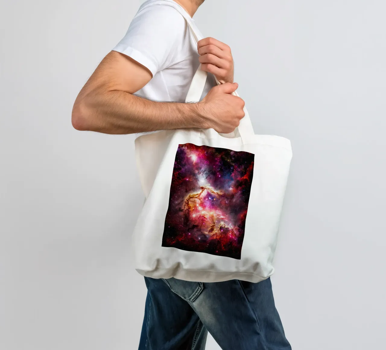 Celestial Flow tote bag by Stellar Dream Art