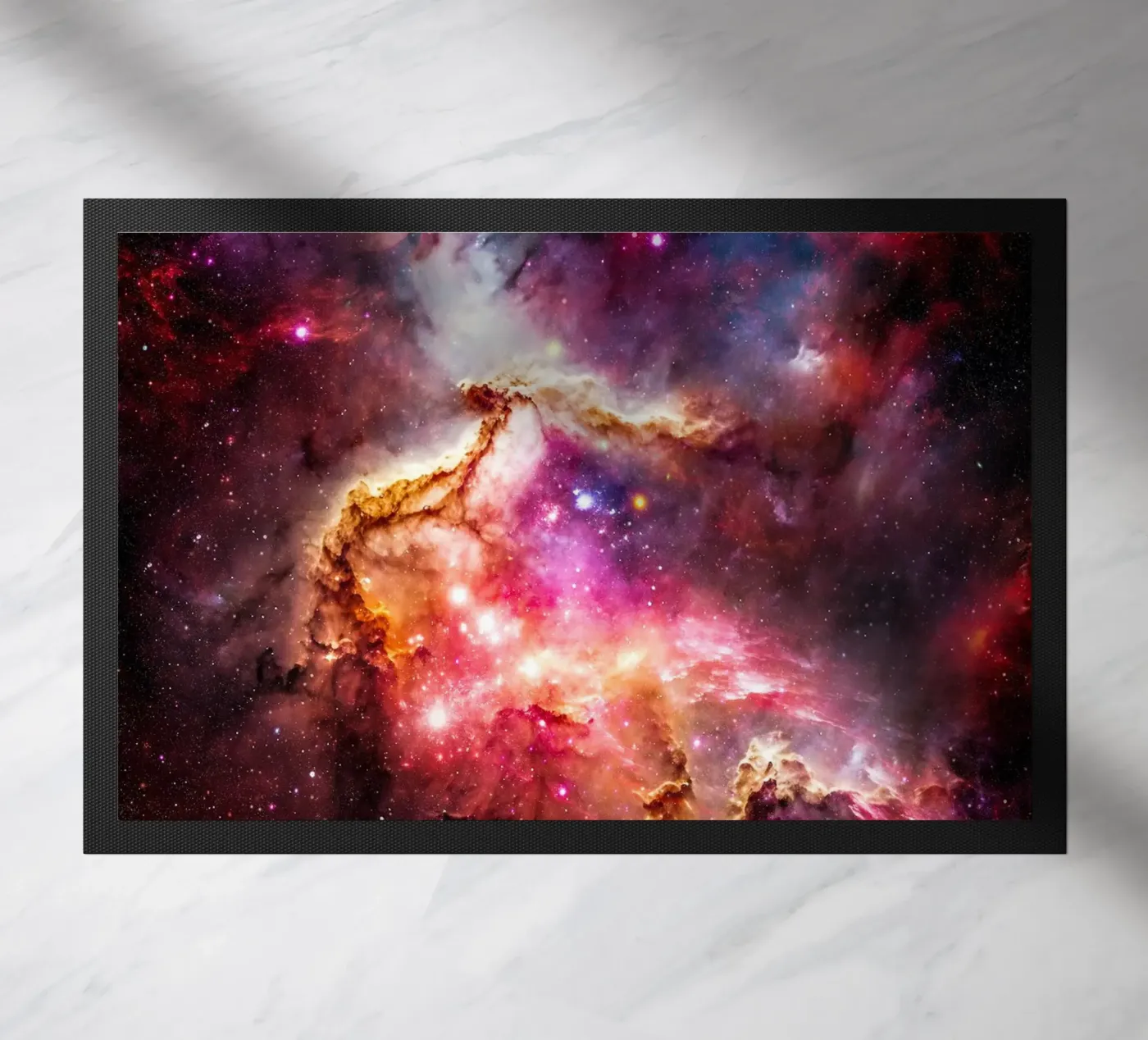 Celestial Flow Fußmatte von Stellar Dream Art