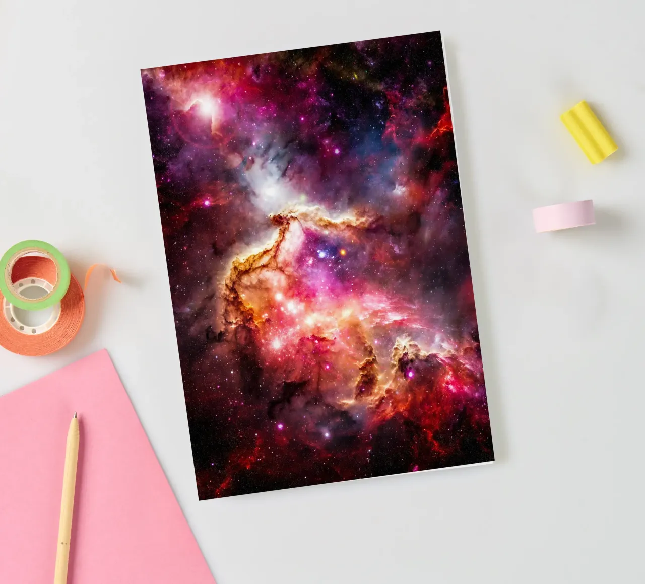 Celestial Flow notebook by Stellar Dream Art