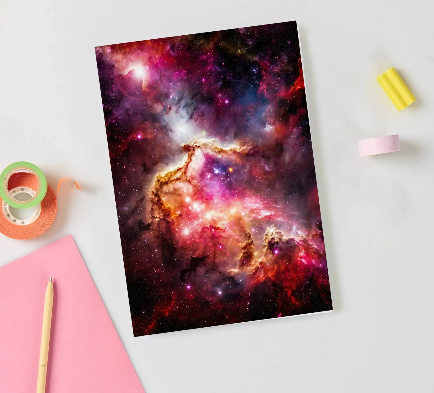 Celestial Flow notebook by Stellar Dream Art