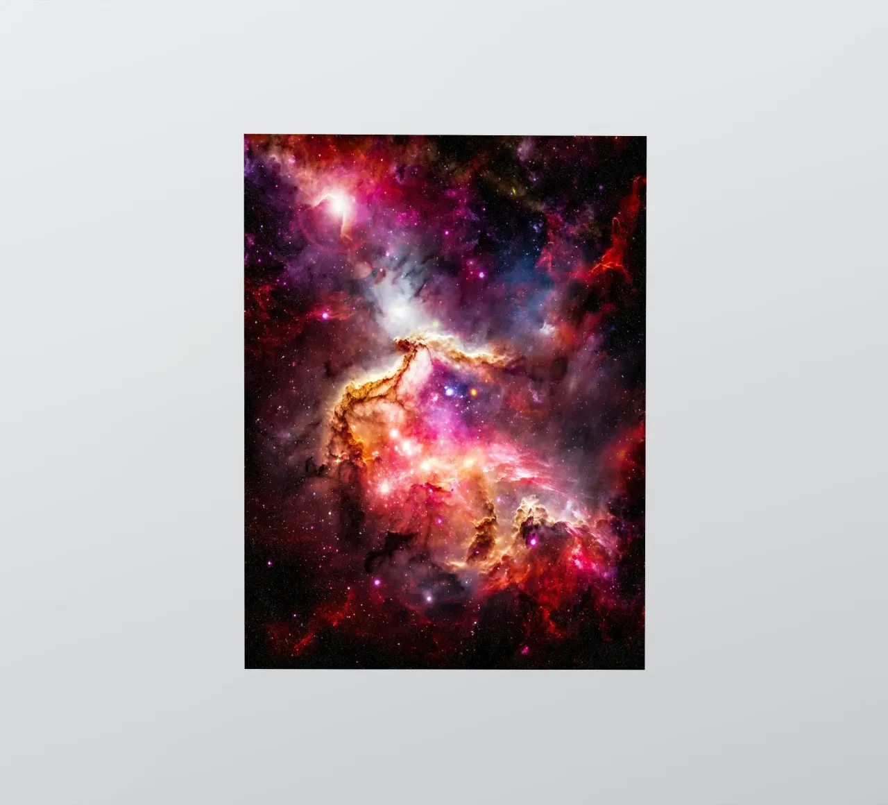 Celestial Flow sticker van Stellar Dream Art