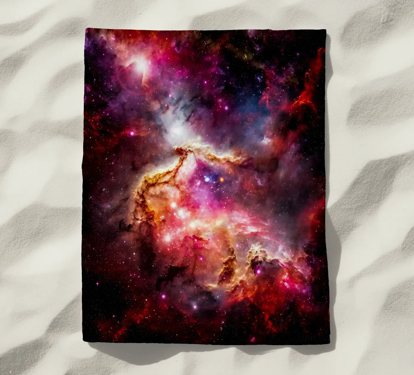 Celestial Flow strandhanddoek van Stellar Dream Art