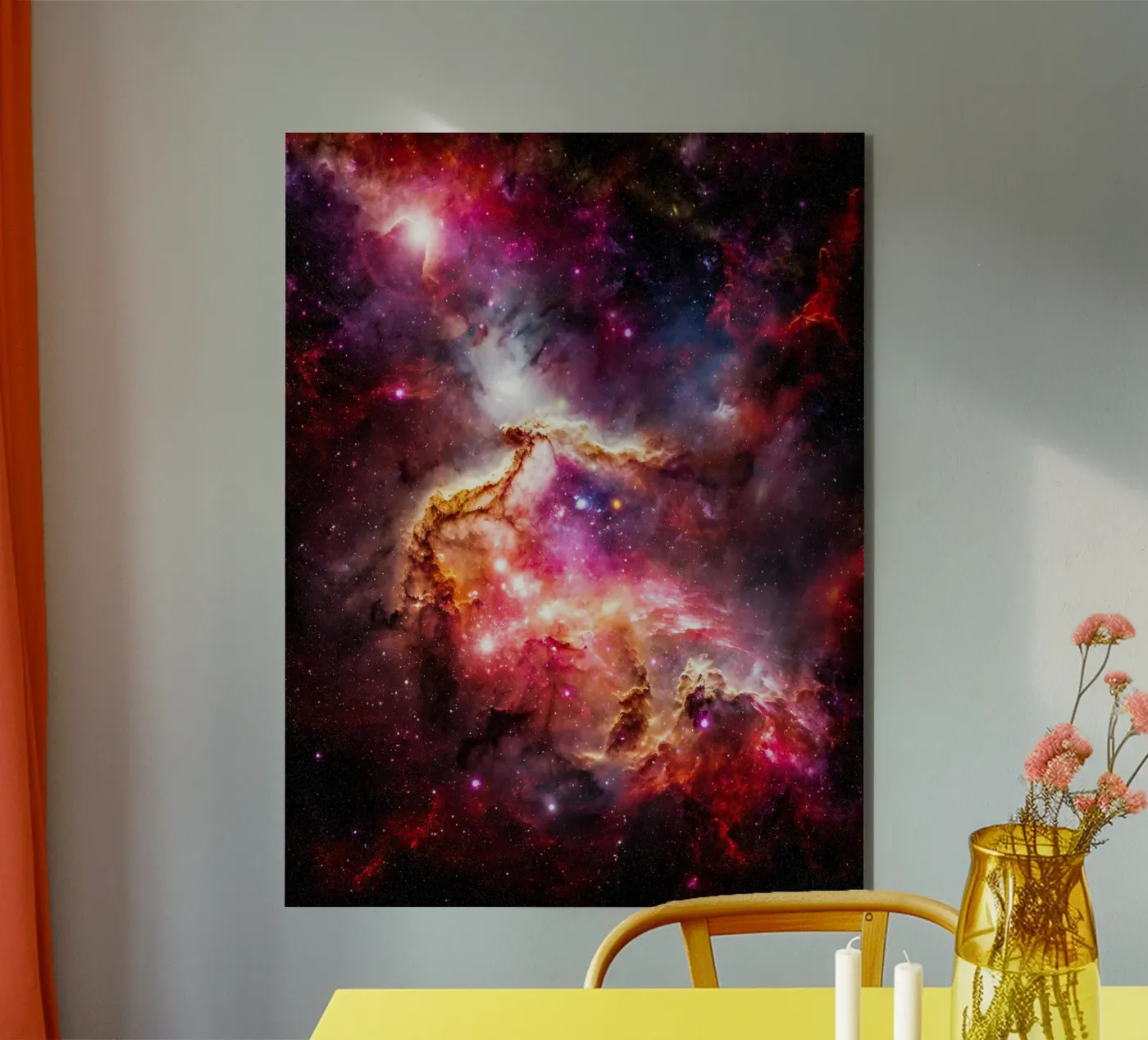 Celestial Flow forex-plaat van Stellar Dream Art