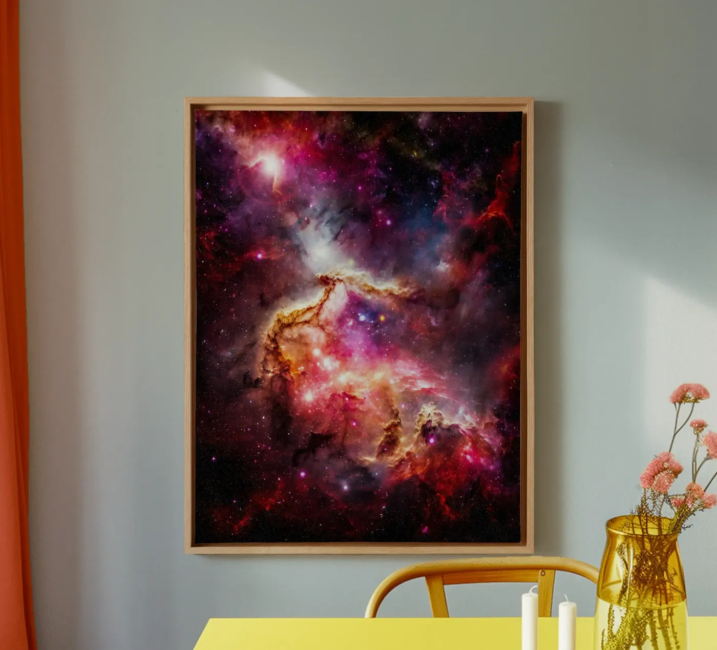 Celestial Flow canvas van Stellar Dream Art