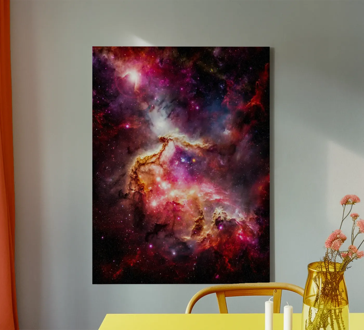 Celestial Flow canvas van Stellar Dream Art