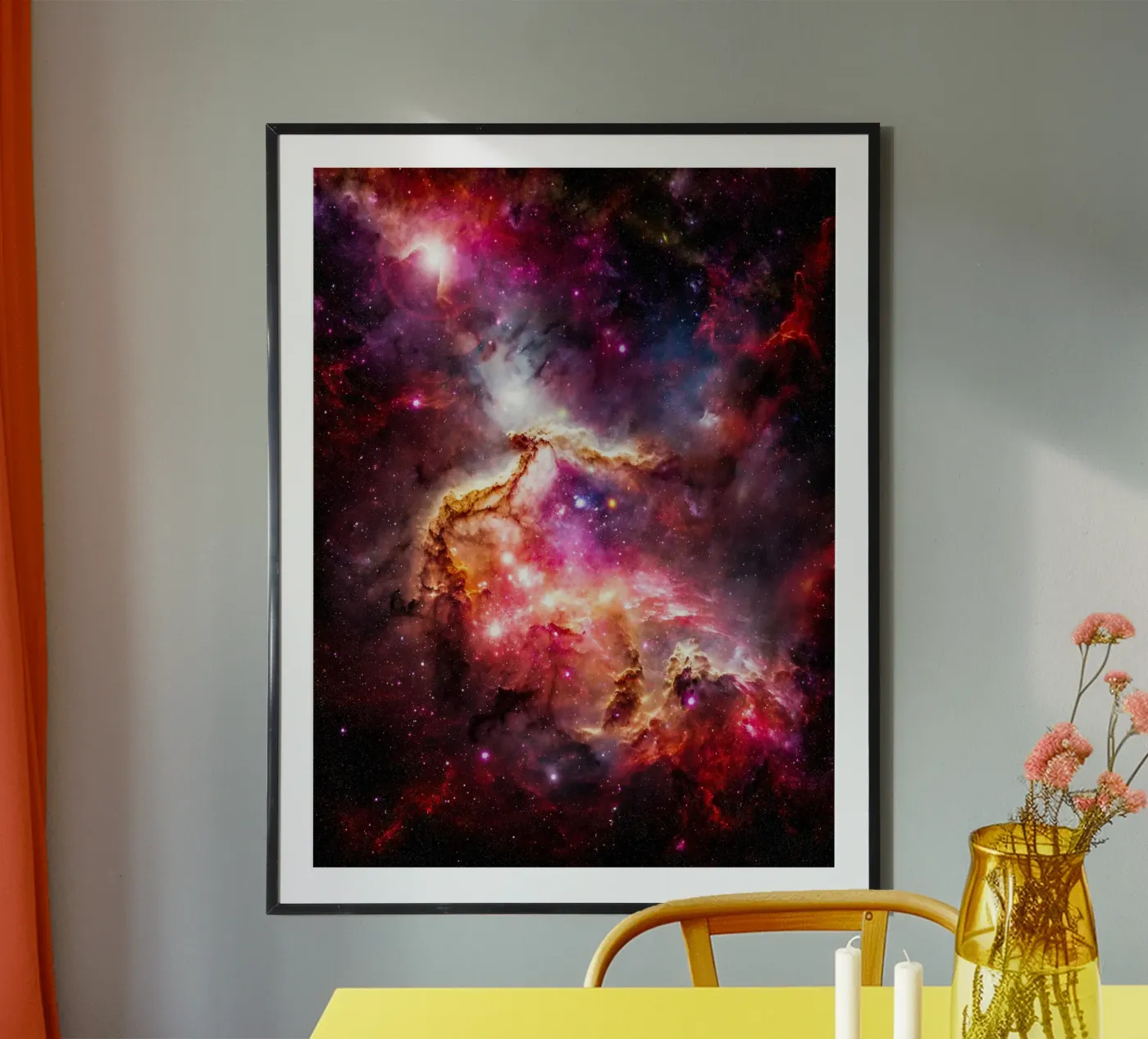 Celestial Flow Poster von Stellar Dream Art