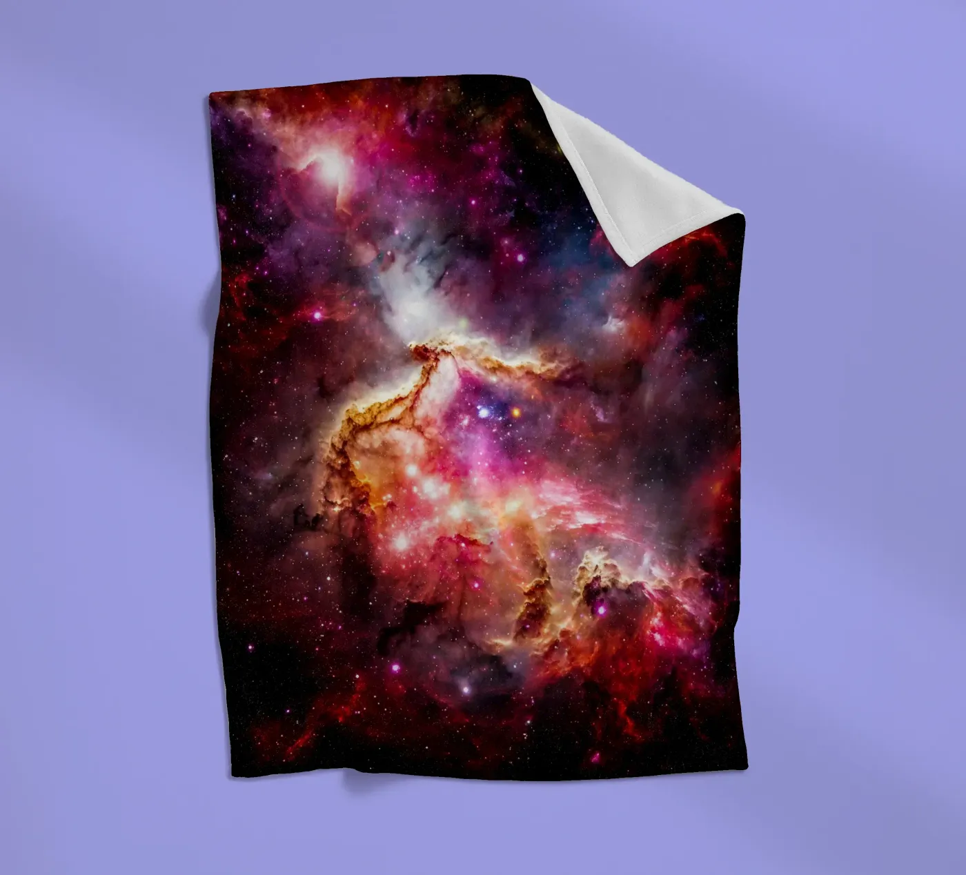 Celestial Flow coperta in pile da Stellar Dream Art