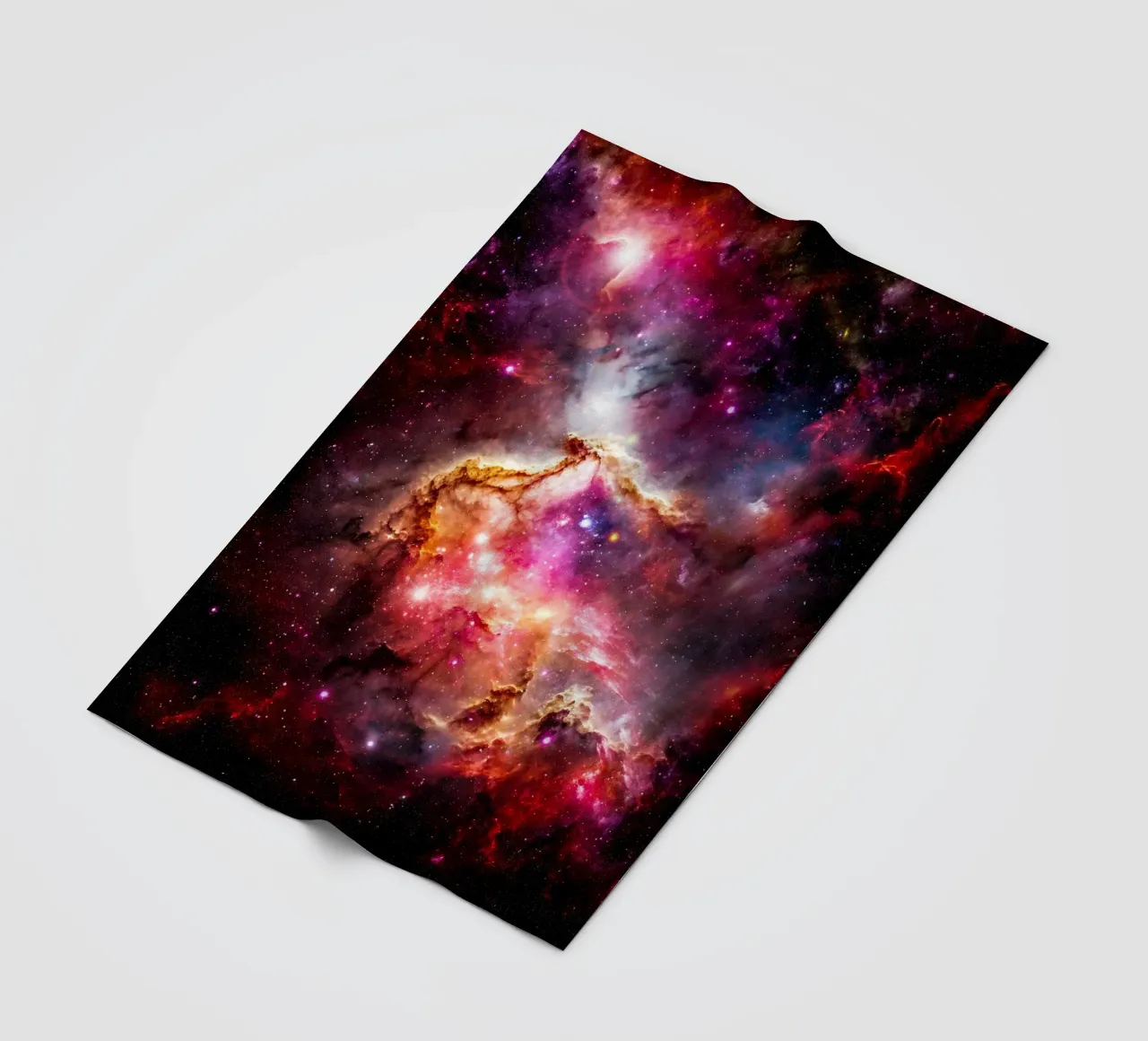 Celestial Flow Fleecedecke von Stellar Dream Art