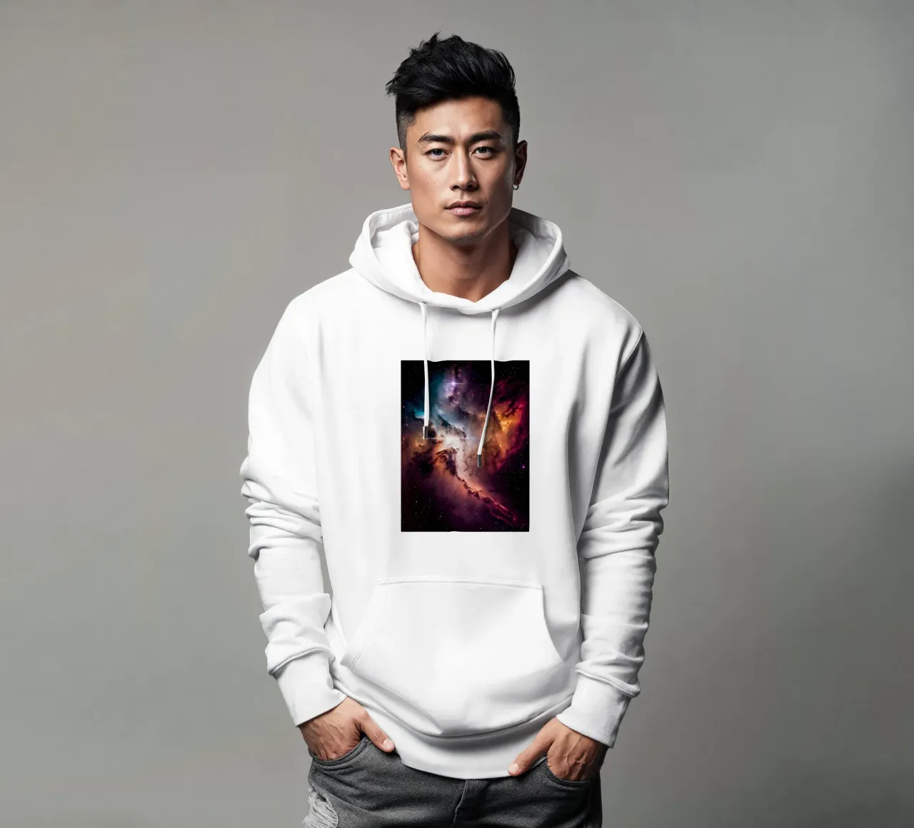 Eon Halo felpa con cappuccio da Stellar Dream Art