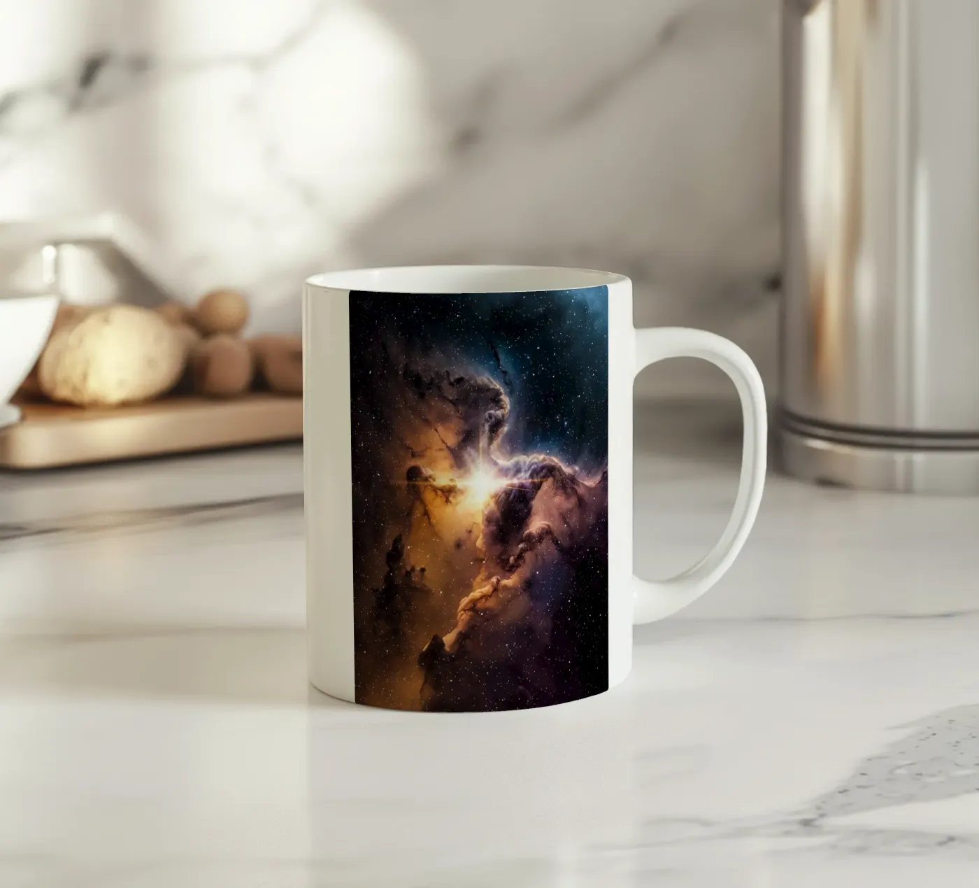Aethernova ceramic mug by Stellar Dream Art