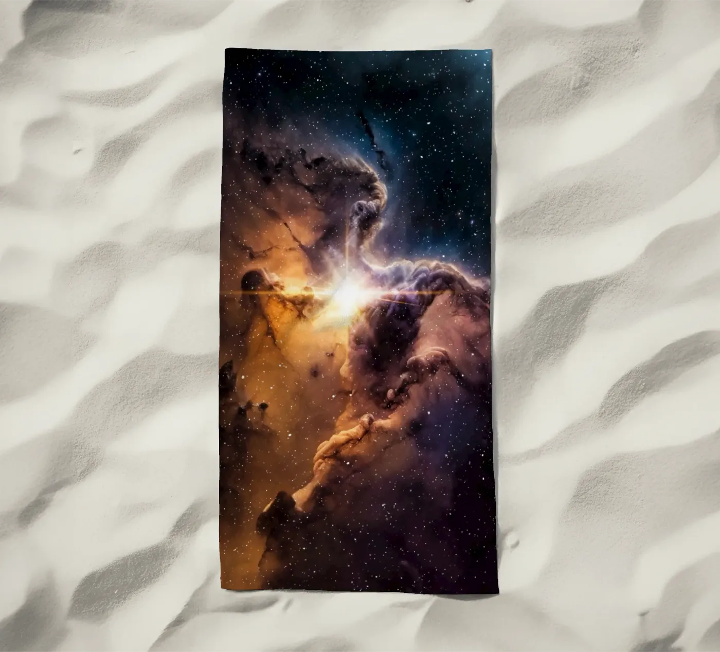 Aethernova strandhanddoek van Stellar Dream Art