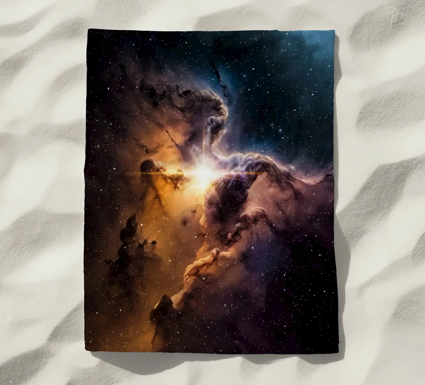 Aethernova strandhanddoek van Stellar Dream Art