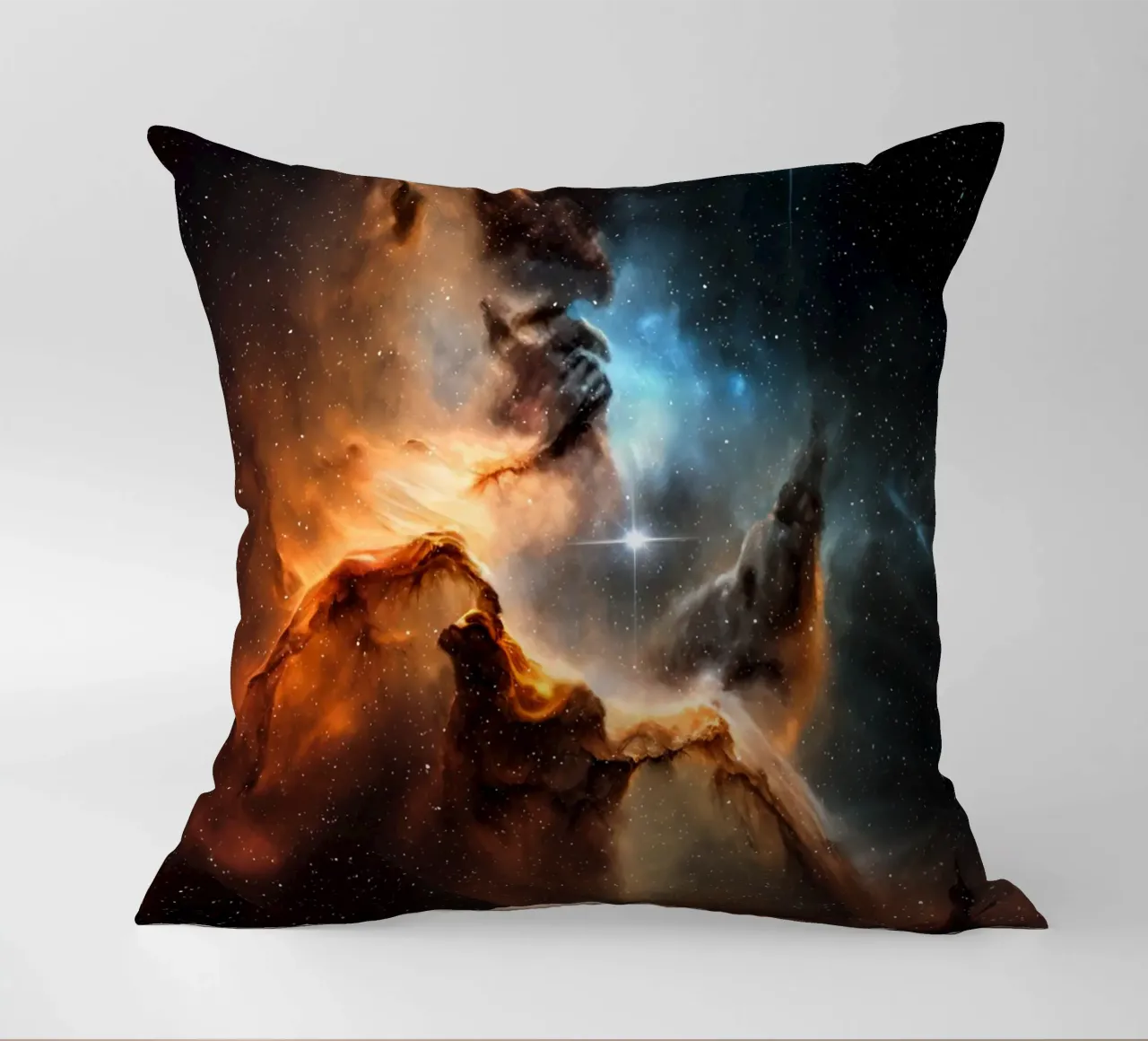 QuantumGlow cuscino da Stellar Dream Art