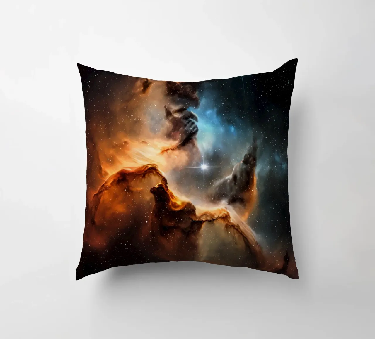 QuantumGlow cuscino da Stellar Dream Art