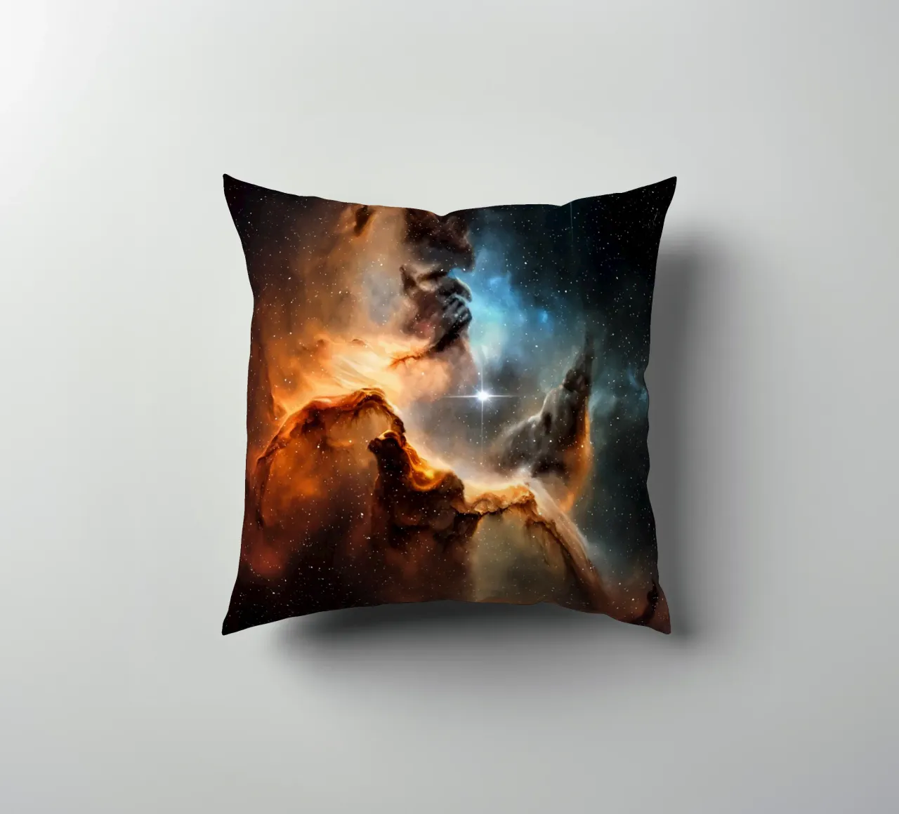 QuantumGlow cuscino da Stellar Dream Art