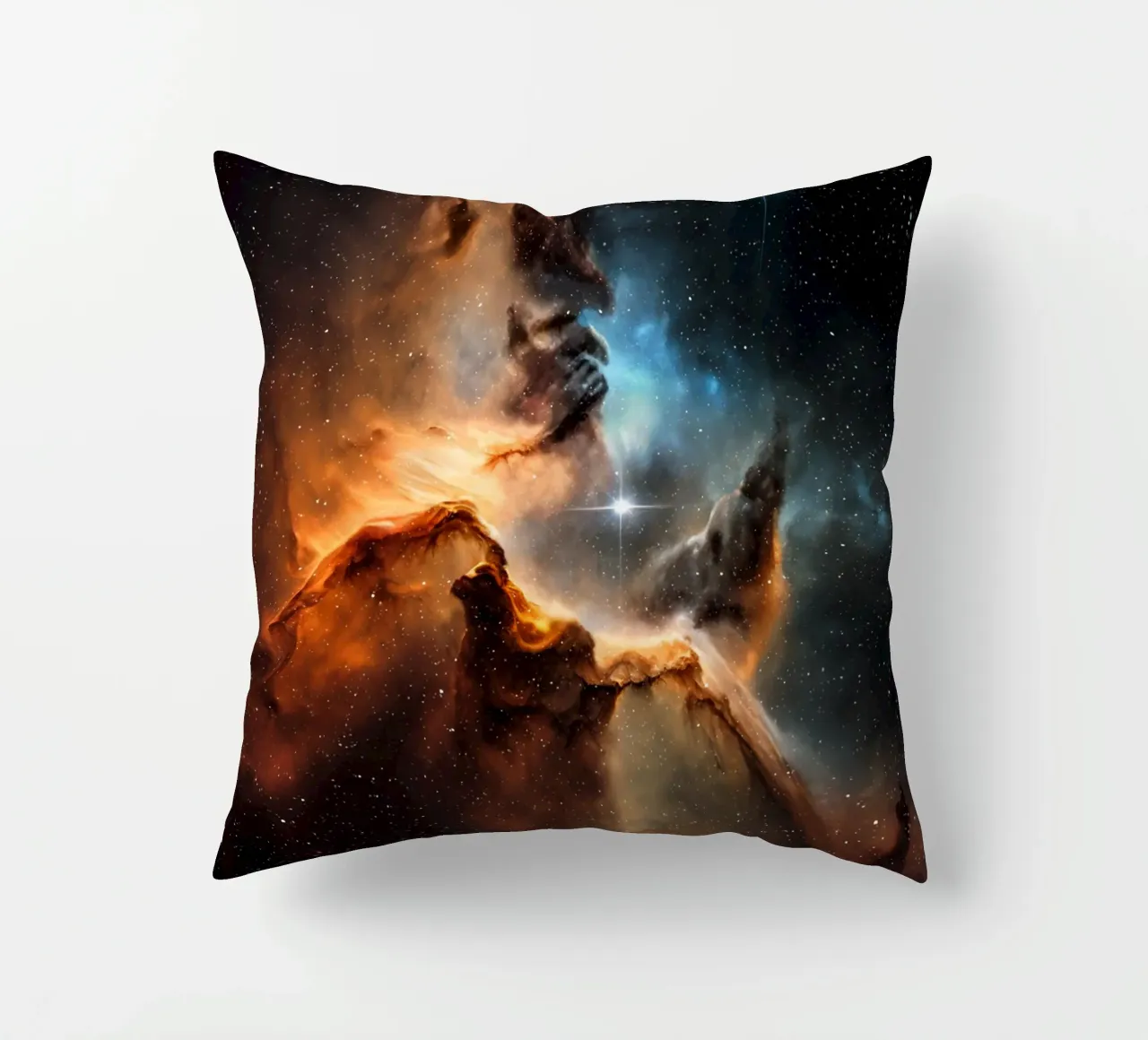 QuantumGlow cuscino da Stellar Dream Art
