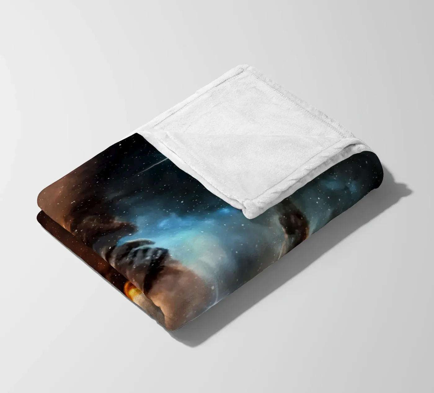QuantumGlow Fleecedecke von Stellar Dream Art