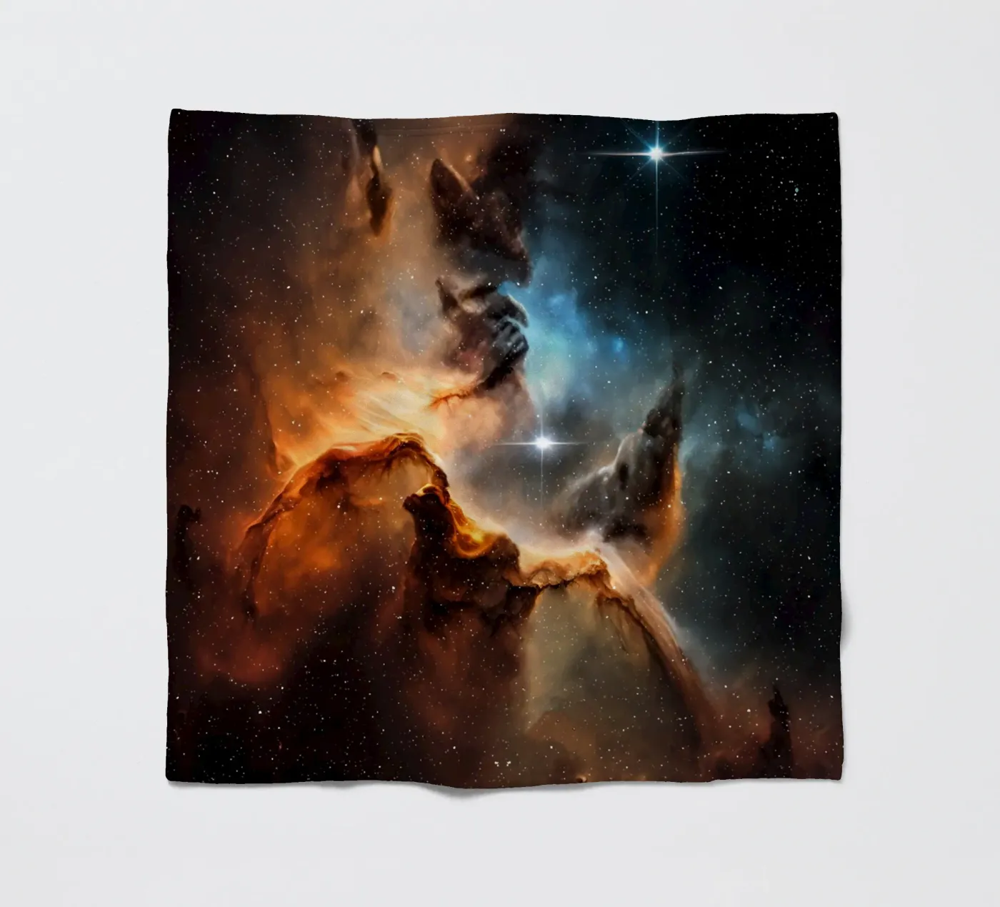 QuantumGlow Fleecedecke von Stellar Dream Art